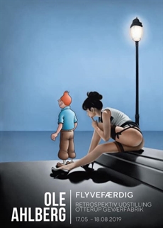 Plakat – Flyvefærdig – Ole Ahlberg
