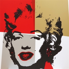 Andy Warhol (after): Golden Marilyn 11.38