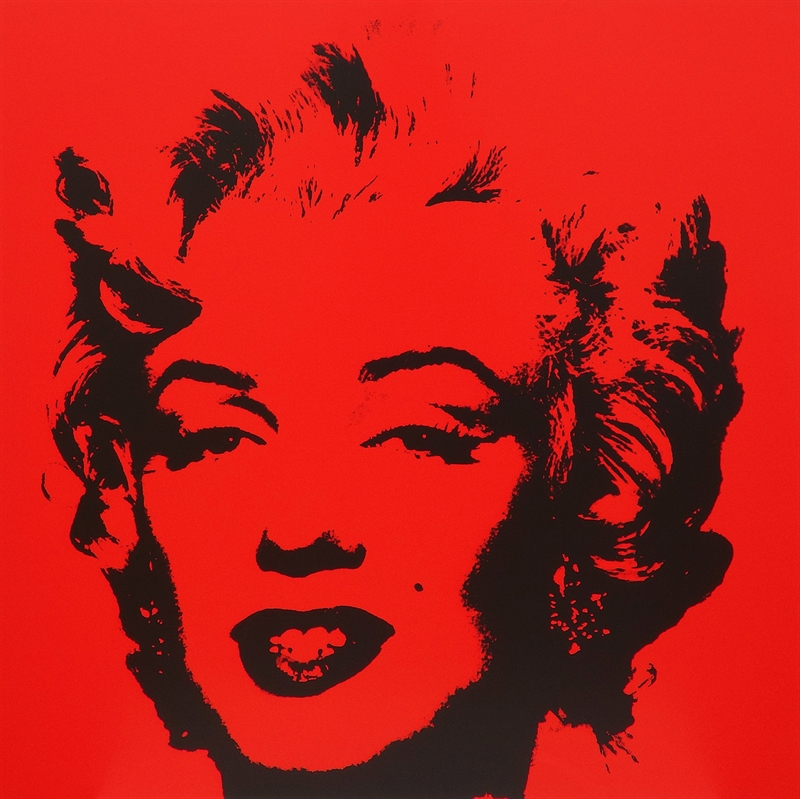 Andy Warhol (after): Golden Marilyn 11.43