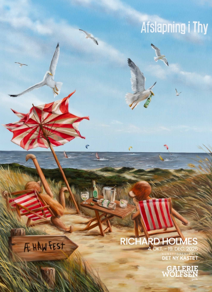 Plakat - Afslapning i Thy - Richard Holmes