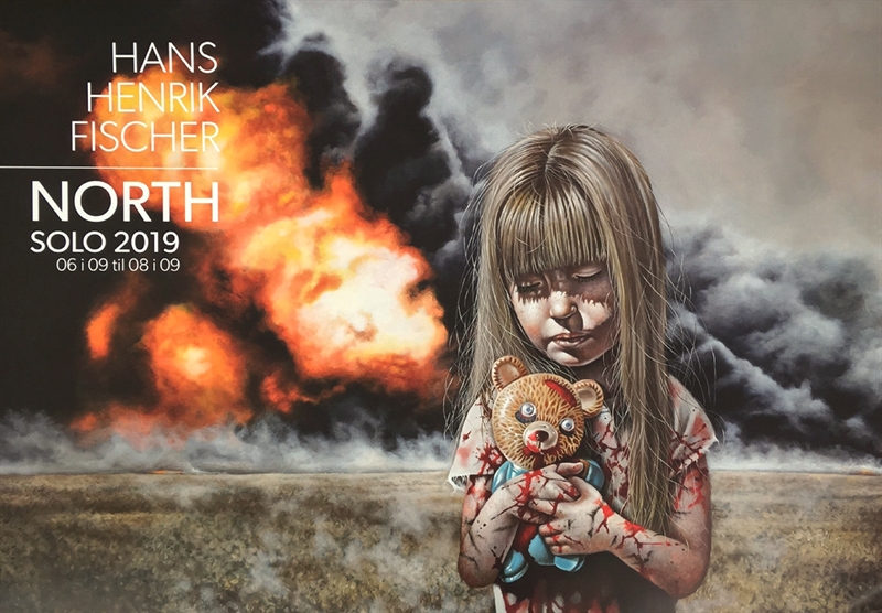 Plakat - The Burning Ritual - Hans Henrik Fischer