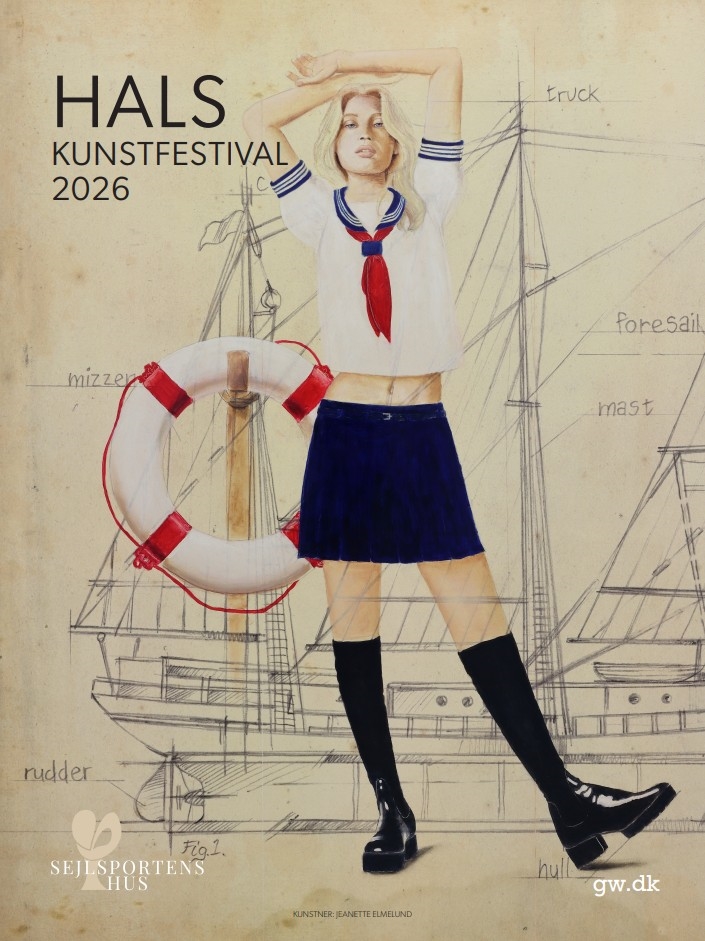 Plakat - Captain\'s Exhibition - Jeanette Elmelund