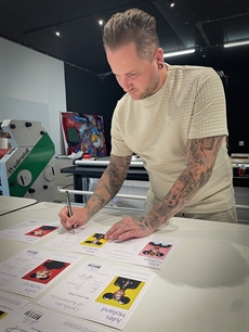 NY kunstner på Artwolfsen - Jules Holland