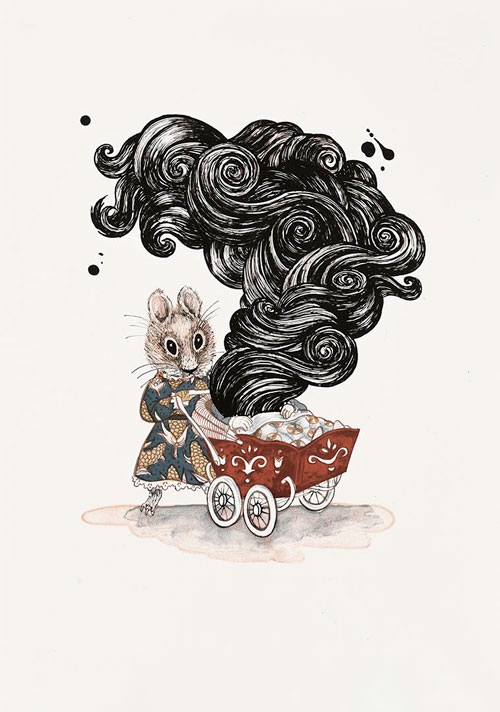 Mother mouse - Julie Nord 