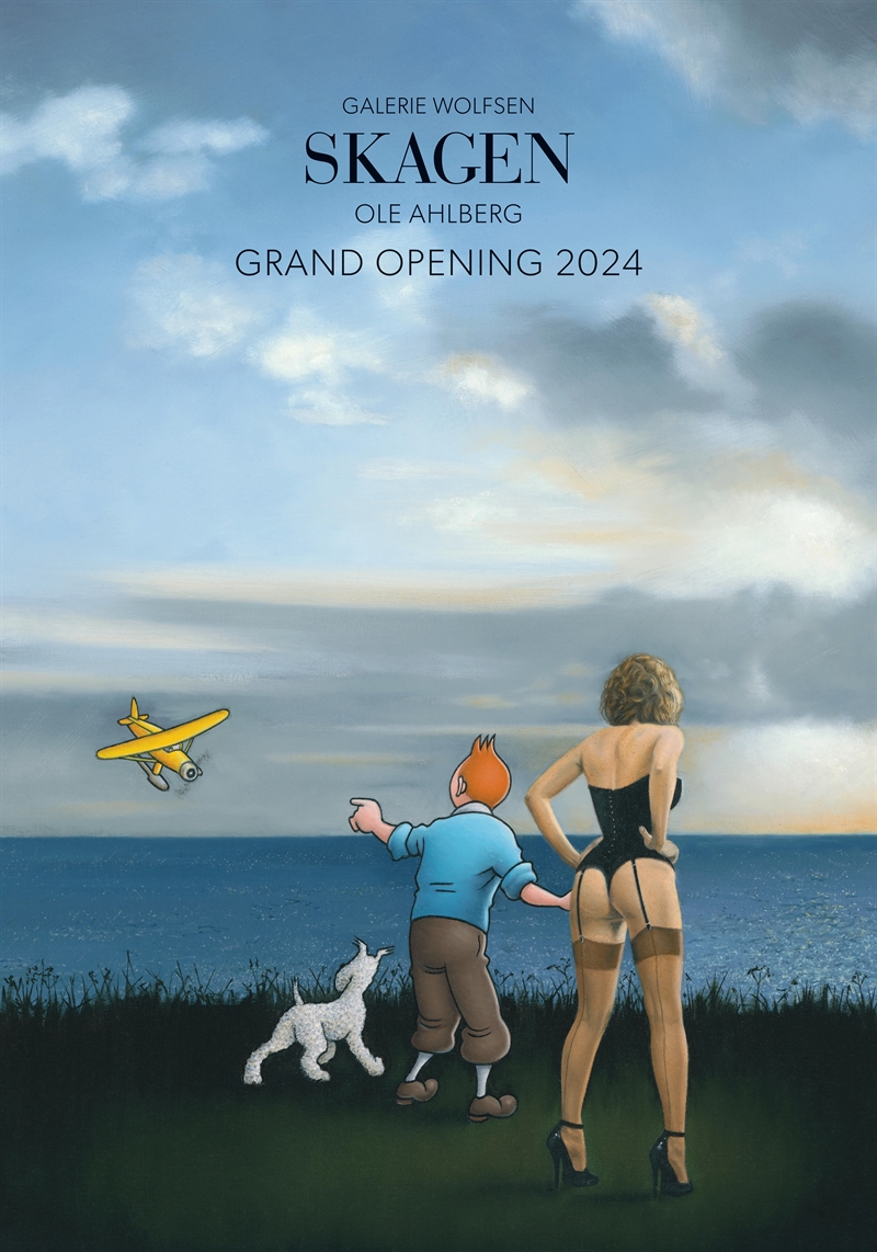 NY PLAKAT - Plakat - Grand Opening 2024 - Ole Ahlberg