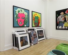 Grafikudstilling i Galerie Wolfsen, juni 2023